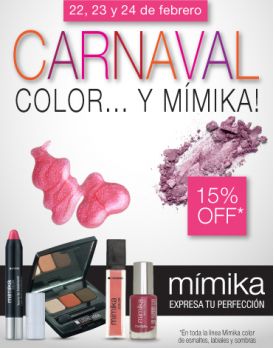 Carnaval, color y… ¡Mímika! 